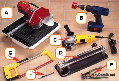 Инструмент для резки плитки