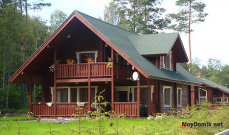 Деревянные дома по финской технологии – домостроение из клееного бруса