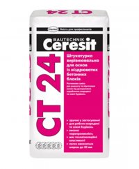 Штукатурка для газобетона Ceresit CT 24